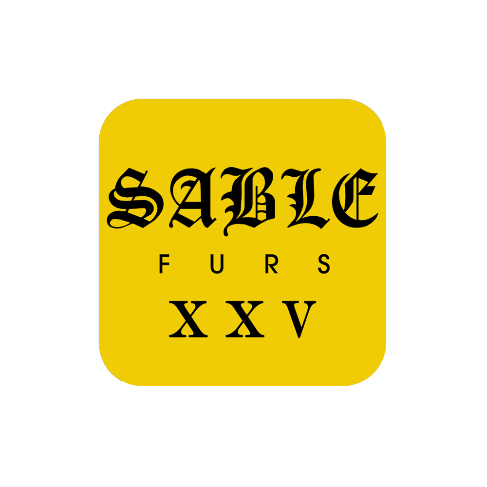 XXV STICKER