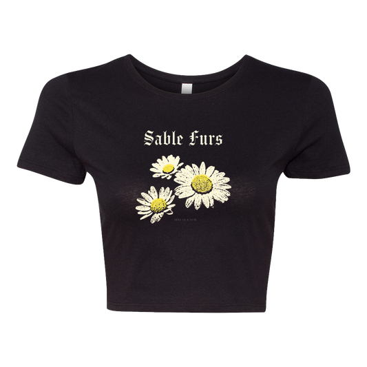 DAISIES CROPPED TEE
